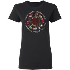 Hippie Guitar Rock Gimme The Beat And Free My Soul I Wanna Get Lost In Your Rock And Roll T-Shirts, Hoodies, Long Sleeve 33