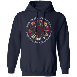 Hippie Guitar Rock Gimme The Beat And Free My Soul I Wanna Get Lost In Your Rock And Roll T-Shirts, Hoodies, Long Sleeve 45