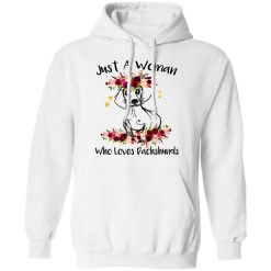 Just A Woman Who Loves Dachshunds T-Shirts, Hoodies, Long Sleeve 43