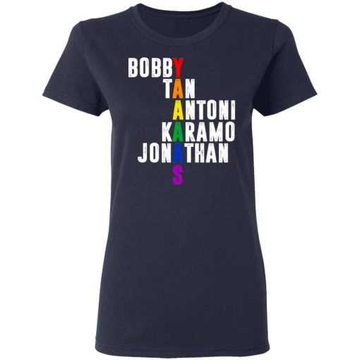 Queer Eye Yaaas Fab 5 Names LGBT T-Shirts, Hoodies, Long Sleeve 13