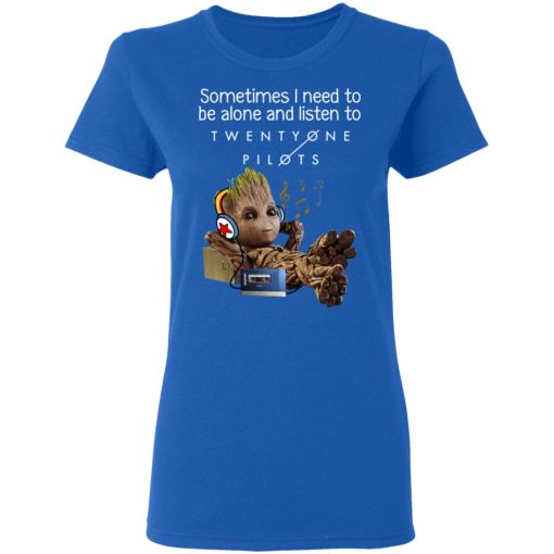 Groot Sometimes I Need To Be Alone And Listen To Twenty One Pilots T-Shirts, Hoodies, Long Sleeve 15