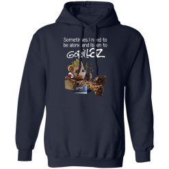 Groot Sometimes I Need To Be Alone And Listen To Gorillaz T-Shirts, Hoodies, Long Sleeve 45