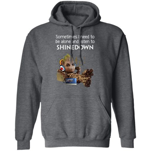 Groot Sometimes I Need To Be Alone And Listen To Shinedown T-Shirts, Hoodies, Long Sleeve 23