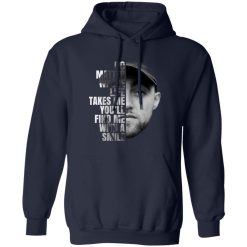 Mac Miller No Matter Where Life Takes Me You’ll Find Me With A Smile T-Shirts, Hoodies, Long Sleeve 47