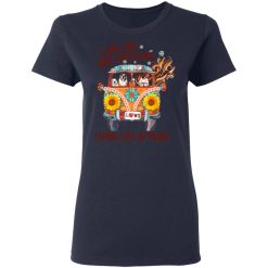 A Girl And Her Bulldog Living Life In Peace T-Shirts, Hoodies, Long Sleeve 37