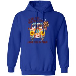 A Girl And Her Bulldog Living Life In Peace T-Shirts, Hoodies, Long Sleeve 49