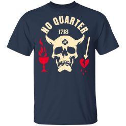 Black Beard No Quarter 1718 T-Shirts, Hoodies, Long Sleeve 27