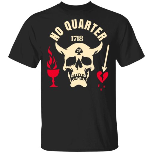 Black Beard No Quarter 1718 T-Shirts, Hoodies, Long Sleeve 7