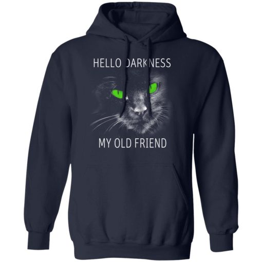 Cat Lovers Hello Darkness My Old Friend T-Shirts, Hoodies, Long Sleeve 22