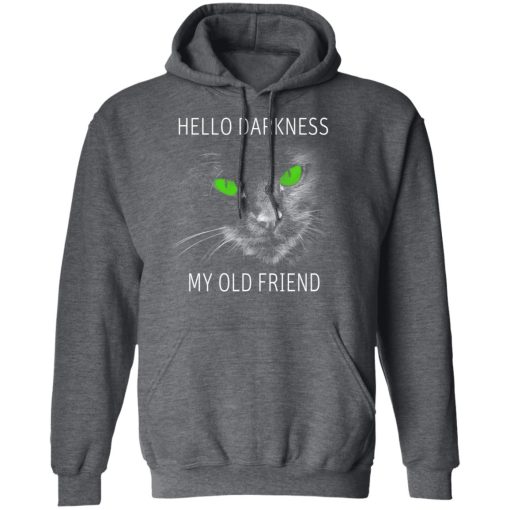 Cat Lovers Hello Darkness My Old Friend T-Shirts, Hoodies, Long Sleeve 24