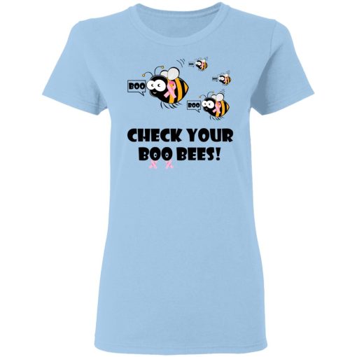 Breast Cancer Awareness Check Your Boo Bees T-Shirts, Hoodies, Long Sleeve 7