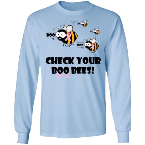 Breast Cancer Awareness Check Your Boo Bees T-Shirts, Hoodies, Long Sleeve 18