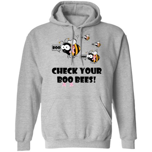 Breast Cancer Awareness Check Your Boo Bees T-Shirts, Hoodies, Long Sleeve 19