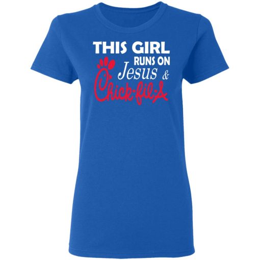 This Girl Runs On Jesus & Chick-fil-A T-Shirts, Hoodies, Long Sleeve 15