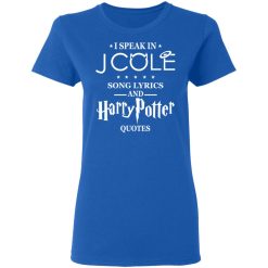 I Speak In J Cole Song Lyrics And Harry Potter Quotes T-Shirts, Hoodies, Long Sleeve 39