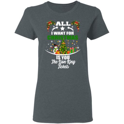 The Lion King All I Want For Christmas Is You The Lion King Tickets T-Shirts, Hoodies, Long Sleeve 12