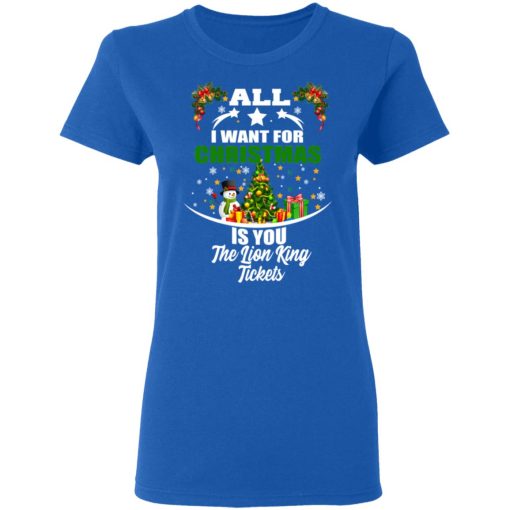 The Lion King All I Want For Christmas Is You The Lion King Tickets T-Shirts, Hoodies, Long Sleeve 16