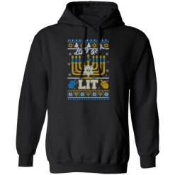 Funny Happy Hanukkah Chanukah Let’s Get Lit T-Shirts, Hoodies, Long Sleeve 43