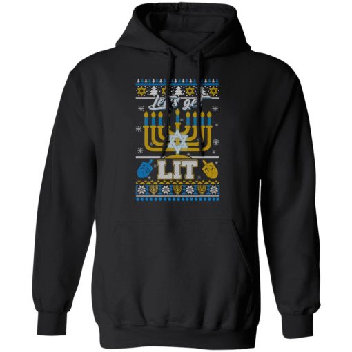 Funny Happy Hanukkah Chanukah Let’s Get Lit T-Shirts, Hoodies, Long Sleeve 19
