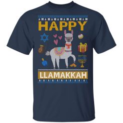 Happy Llama Llamakkah Hanukkah T-Shirts, Hoodies, Long Sleeve 29