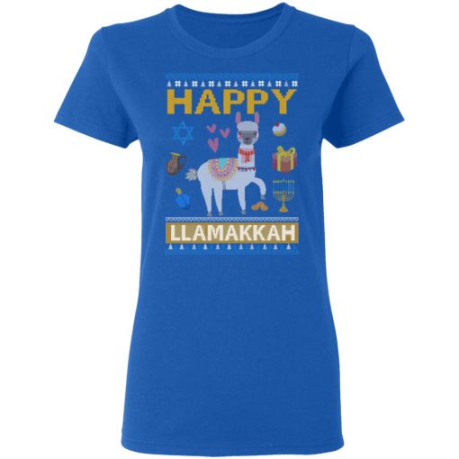 Happy Llama Llamakkah Hanukkah T-Shirts, Hoodies, Long Sleeve 15