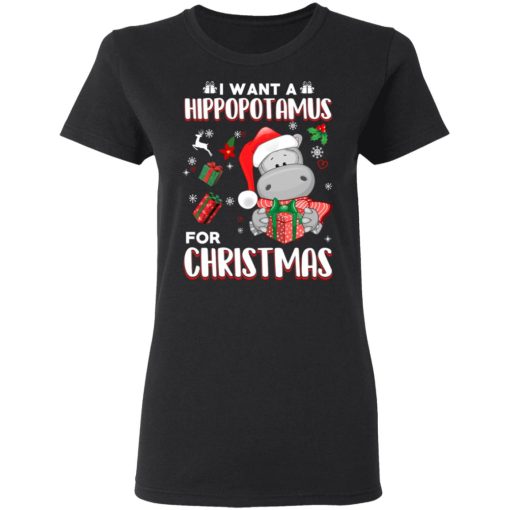 I Want A Hippopotamus For Christmas T-Shirts, Hoodies, Long Sleeve 9