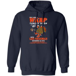 First Annual WKRP Turkey Drop With Les Nessman T-Shirts, Hoodies, Long Sleeve 45