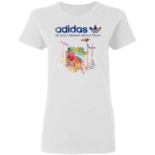 Adidas All Day I Dream About Drum Drummer T-Shirts, Hoodies, Long Sleeve 11