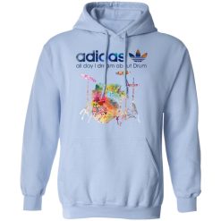 Adidas All Day I Dream About Drum Drummer T-Shirts, Hoodies, Long Sleeve 46