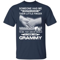 Someone Has Me Wrapped Around Their Little Finger To Me, I Am Grammy T-Shirts, Hoodies, Long Sleeve 29