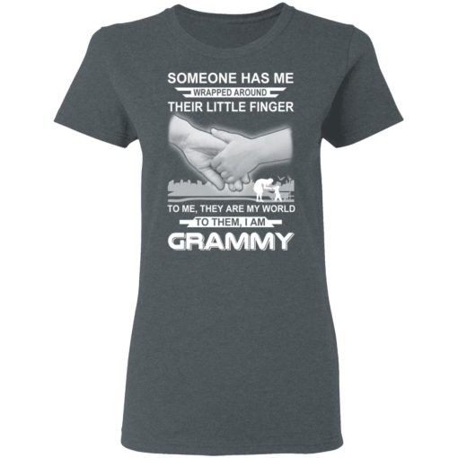 Someone Has Me Wrapped Around Their Little Finger To Me, I Am Grammy T-Shirts, Hoodies, Long Sleeve 11
