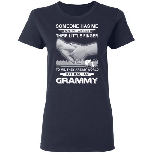 Someone Has Me Wrapped Around Their Little Finger To Me, I Am Grammy T-Shirts, Hoodies, Long Sleeve 13