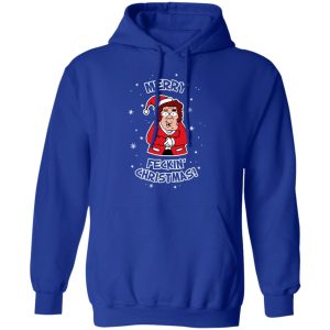 T-Shirt Mrs Brown's Boys 'Merry Feckin Christmas' - Cadeau Drôle Noël - Marque Funky Monkey