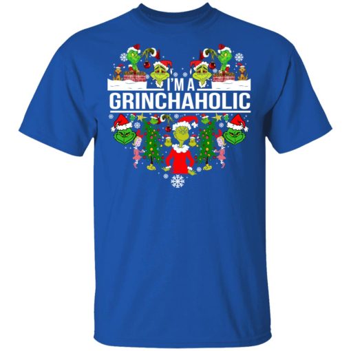 The Grinch I'm A Grinchaholic Christmas T-Shirts, Hoodies, Long Sleeve 7