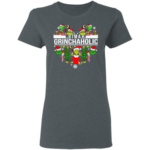 The Grinch I'm A Grinchaholic Christmas T-Shirts, Hoodies, Long Sleeve 11