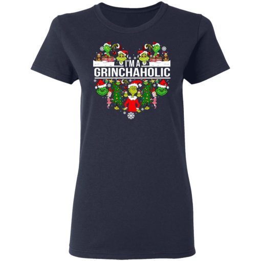 The Grinch I'm A Grinchaholic Christmas T-Shirts, Hoodies, Long Sleeve 13