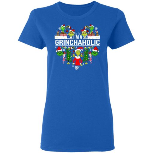 The Grinch I'm A Grinchaholic Christmas T-Shirts, Hoodies, Long Sleeve 15