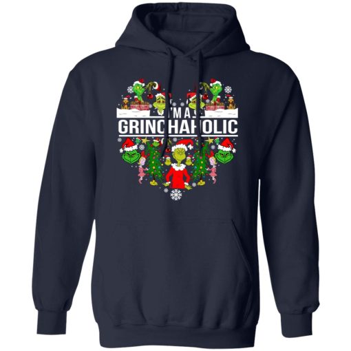 The Grinch I'm A Grinchaholic Christmas T-Shirts, Hoodies, Long Sleeve 21