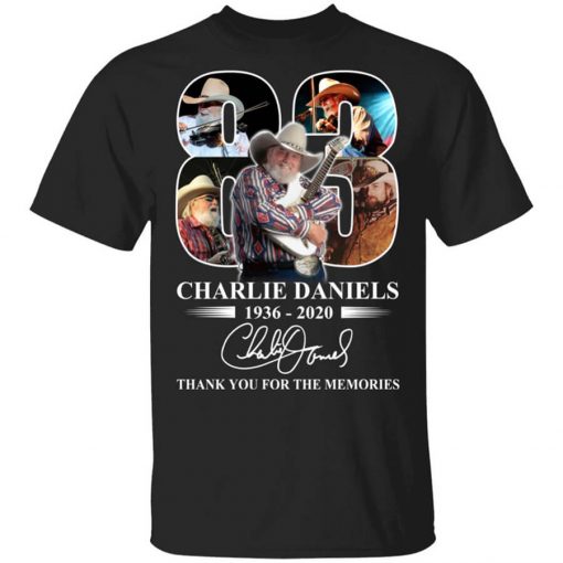 Remembering Charlie Daniels 1936 2020 T-Shirt