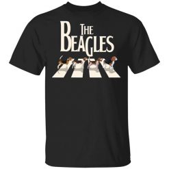 The Beagles Beatles Abbey Road T-Shirt