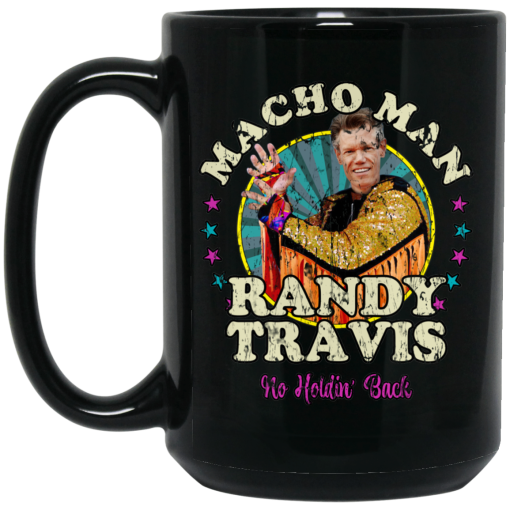 Macho Man Randy Travis No Holding Back Mug 4