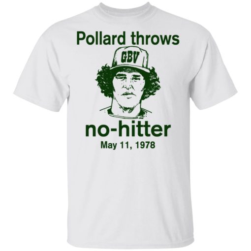 Pollard Throws No-Hitter May 11, 1978 T-Shirts, Hoodies, Long Sleeve 3