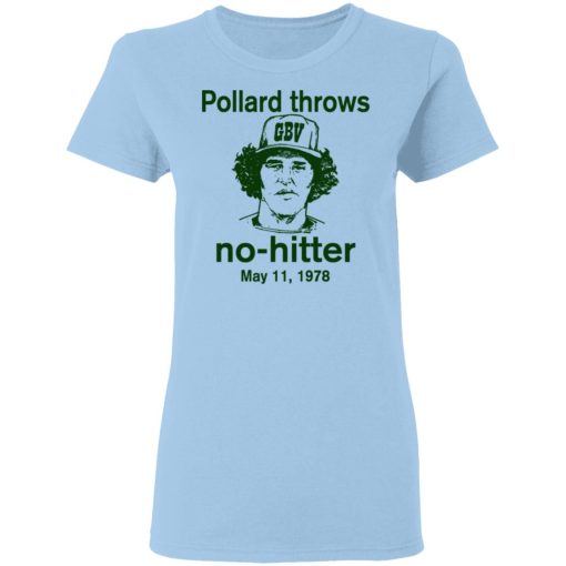 Pollard Throws No-Hitter May 11, 1978 T-Shirts, Hoodies, Long Sleeve 8