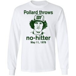 Pollard Throws No-Hitter May 11, 1978 T-Shirts, Hoodies, Long Sleeve 37