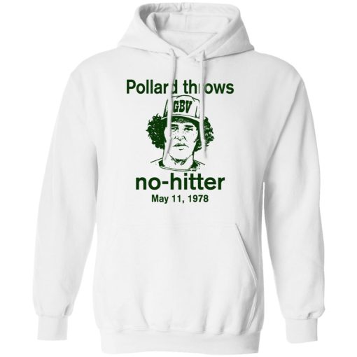 Pollard Throws No-Hitter May 11, 1978 T-Shirts, Hoodies, Long Sleeve 22