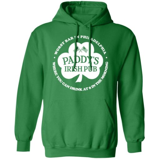 Paddy's Irish Pub Worst Bar In Philadelphia T-Shirts, Hoodies, Long Sleeve 7