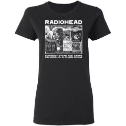 Radiohead Evrybody Stops And Gawps Eyes Popped Outlike Cigarete Machines T-Shirts, Hoodies, Long Sleeve 33