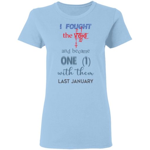 I Fought The Vojd And Became One With Them Last January T-Shirts, Hoodies, Long Sleeve 7