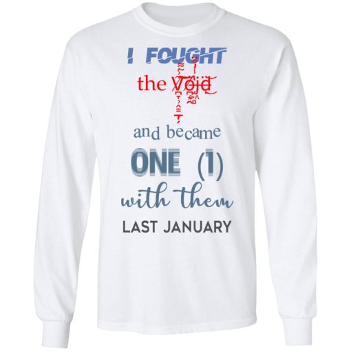 I Fought The Vojd And Became One With Them Last January T-Shirts, Hoodies, Long Sleeve 15