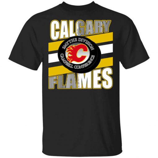 Calgary Flames Smythe Division Campbell Conference T-Shirt